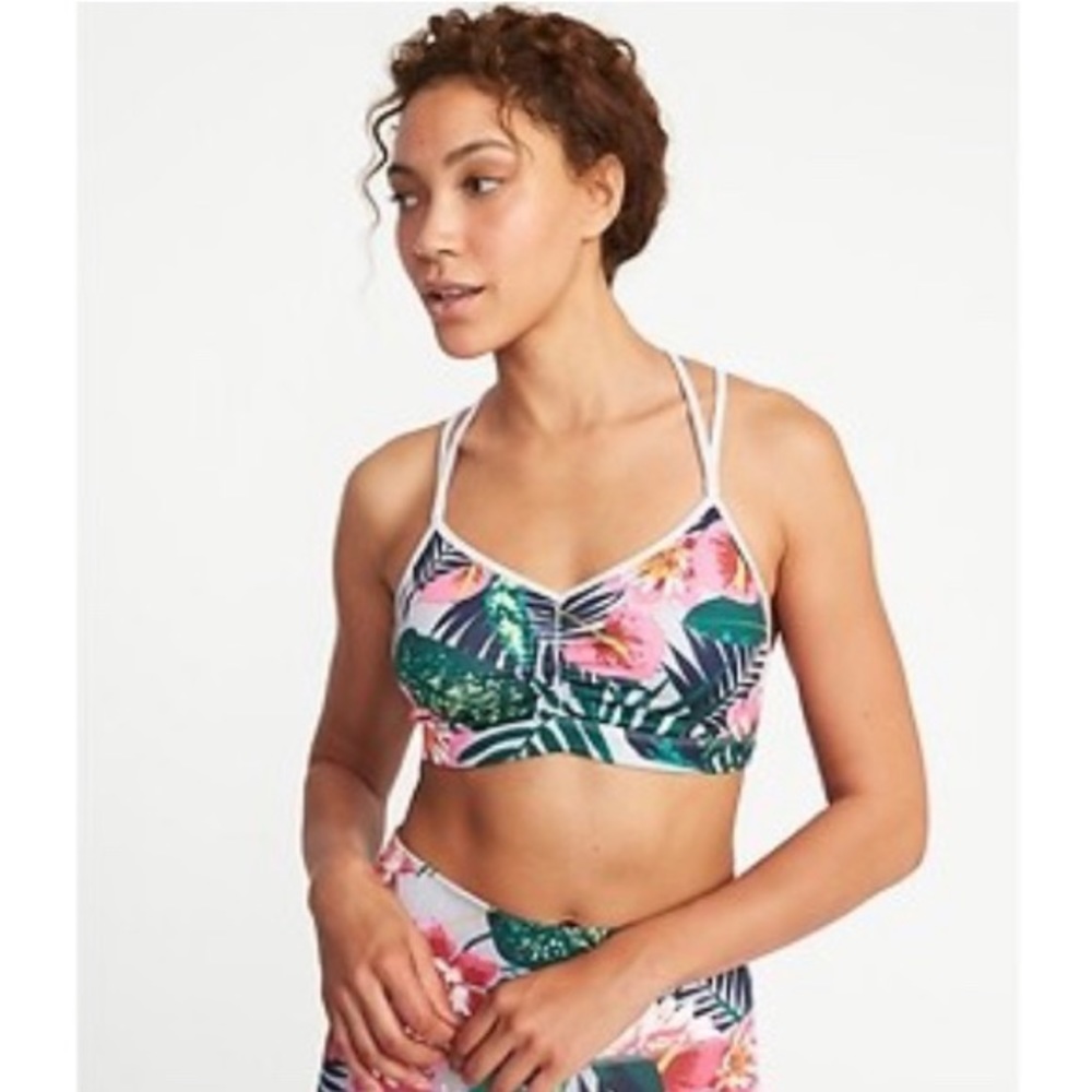 Ladies Hawaiian Active Workout Sports Bra